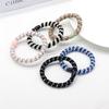 High-Elastic Embroidery Thread Hair Tie for Women - Twisted Ponytail Holder