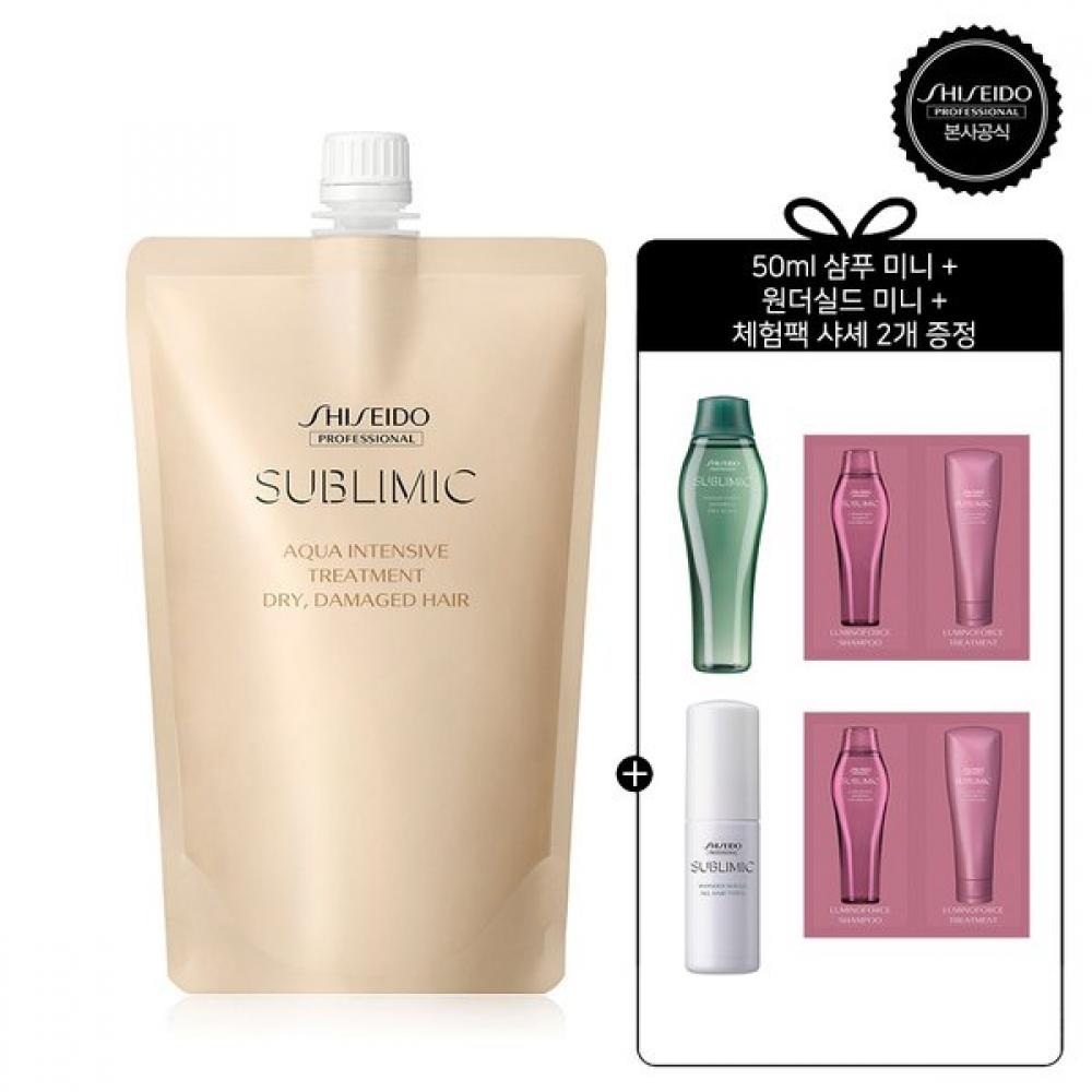 Shiseido Professional Aqua Intensive Treatment  Refill  450g [gift 4 Type Set] Single option