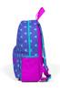 Tiny Nest Backpack Lavender Pink Heart Pattern Two Compartment 23506