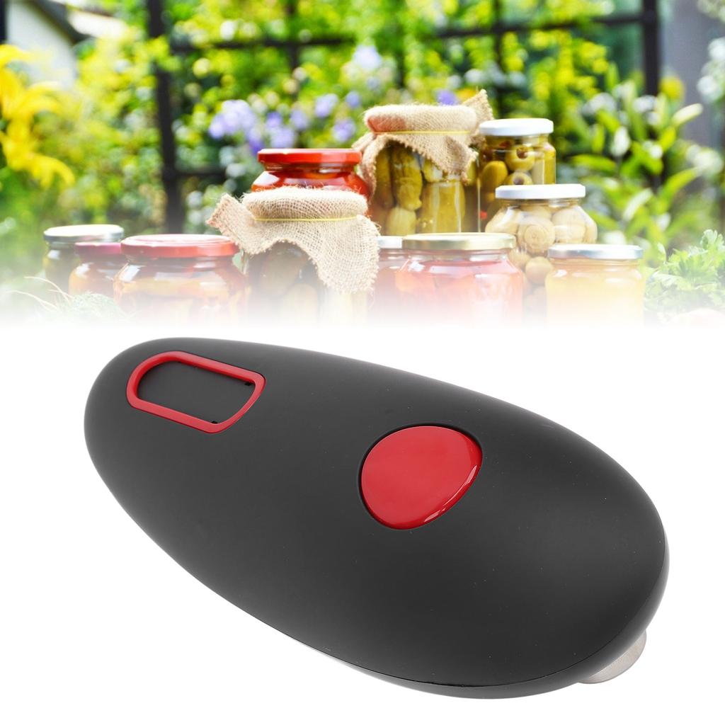 Electric Can Opener Multifunctional Stainless Steel Easy to Operate Automatic Can Opener for Commerc
