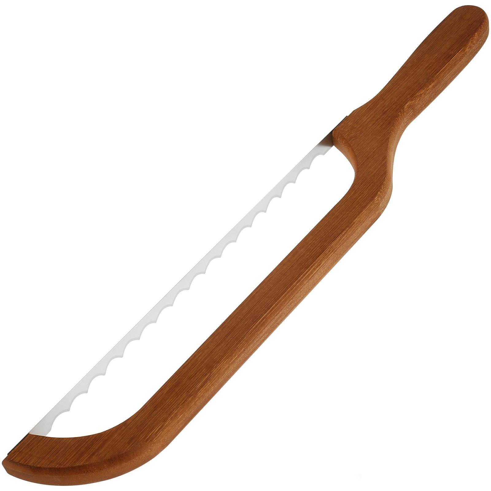 

Bread Bow Cutter Serrated Bagel Cutter Sourdough Bread Slicer Portable Bread Cutting Tool Bread Slicer for Bagels Bread Baguette коричневый