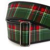 Straps Guitar 6cm Tartan Green RightOn! Strap, Wide, 95-150cm Long,