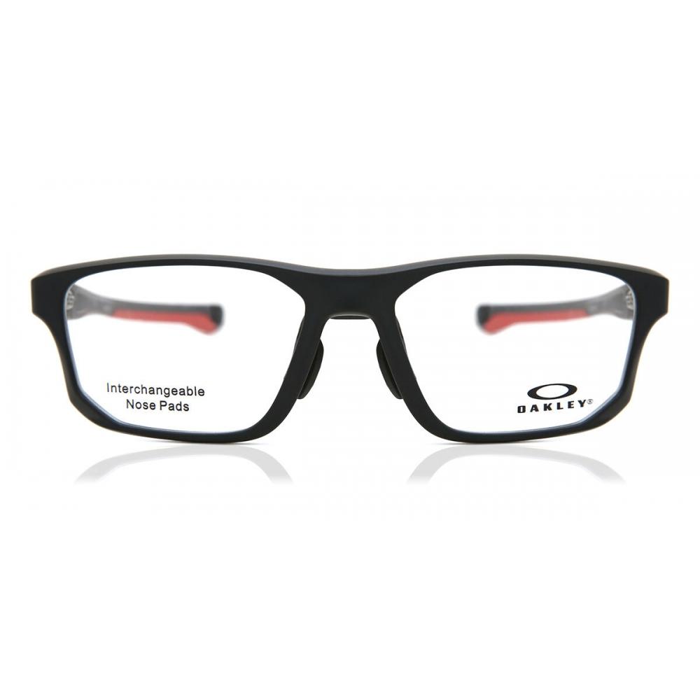 

Oakley Ox8142 Crosslink Fit Asian Fit 814204 Unisex Eyeglasses Satin Black/56-17-150