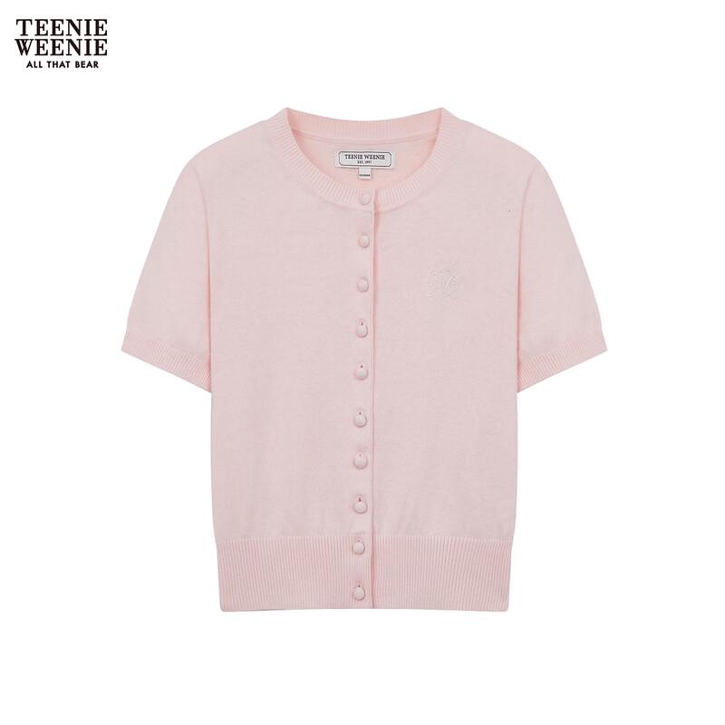 Teenie Weenie Bear Letter Knit Cardigan M