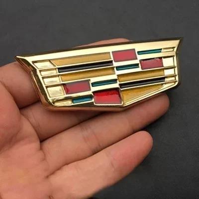 Adesivo Metallo per Auto Emblema Distintivo Anteriore Posteriore Laterale per Logo Cadillac Escalade CTS ATS SRX XTS XT5 STS CT5 CT6 BLS XLR Accessori
