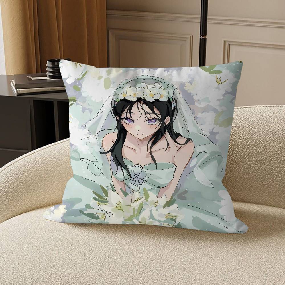 Sua Pillowcase Toon Gift Cushion Cover Bedroom Home Sofa Chair Seat Decor Pillow Case