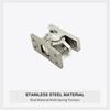 Universal Door Stopper Lock Stainless Steel Double Roller Catch Spring Loaded Door Lock  Boat Doors