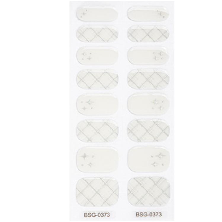 Self Adhesive Gel Nail Strips Nail Polish Stickers Nail Art Decals for Women