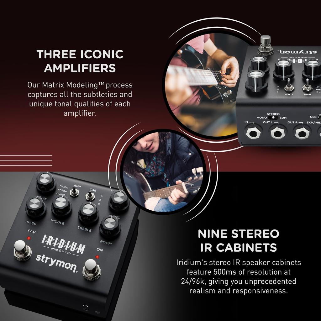 Strymon AMP IR CAB Emulator „IRIDIUM“ & []