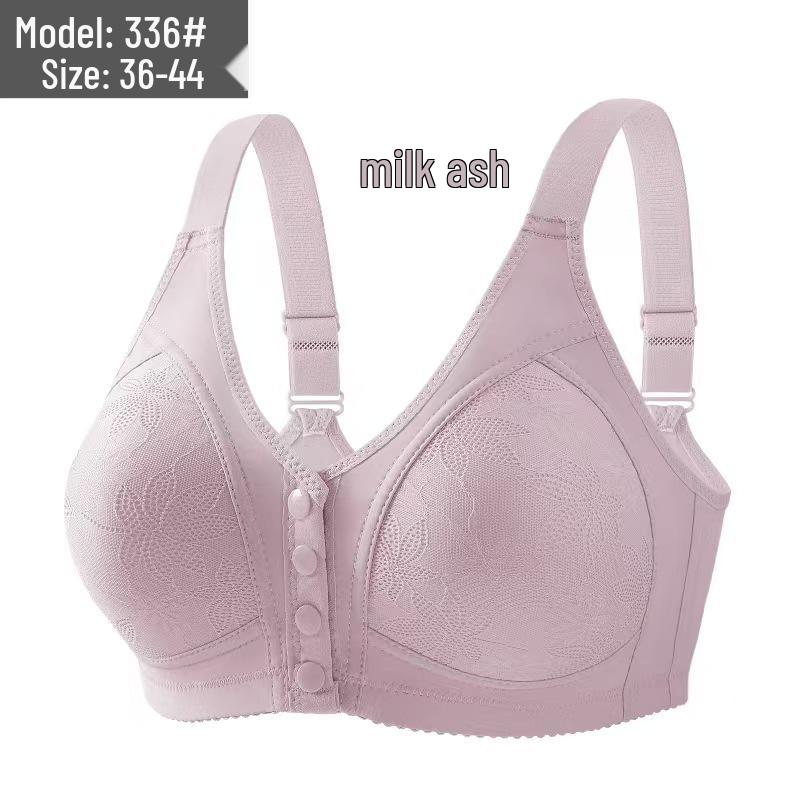 Front Buckle Shaping Bra for Anti-Sagging, Wire-Free Comfort for Middle-Aged & Elderly Mothers