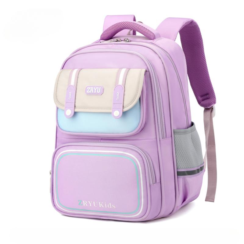 2025 Nowe plecaki szkolne dla dzieci dla dziewcząt i chłopców Modny Macaron Ochrona kręgosłupa Torba na książki Klasy 3-6 Plecak dla uczniów zmniejszający obciążenie Plecak dla nastolatków