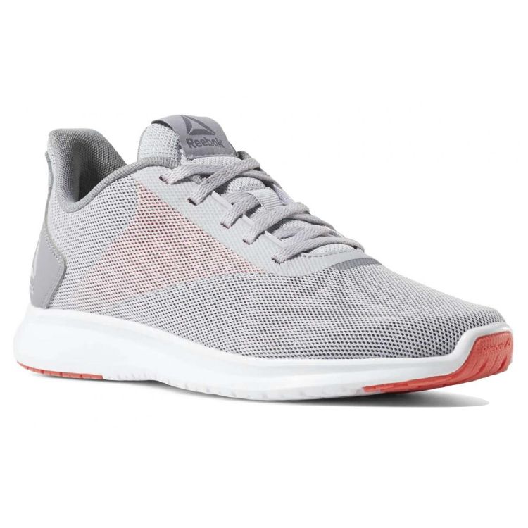 Reebok Instalite Lux Fabric Low-Top Running Shoes Women sneaker Light-Gray DV4354
