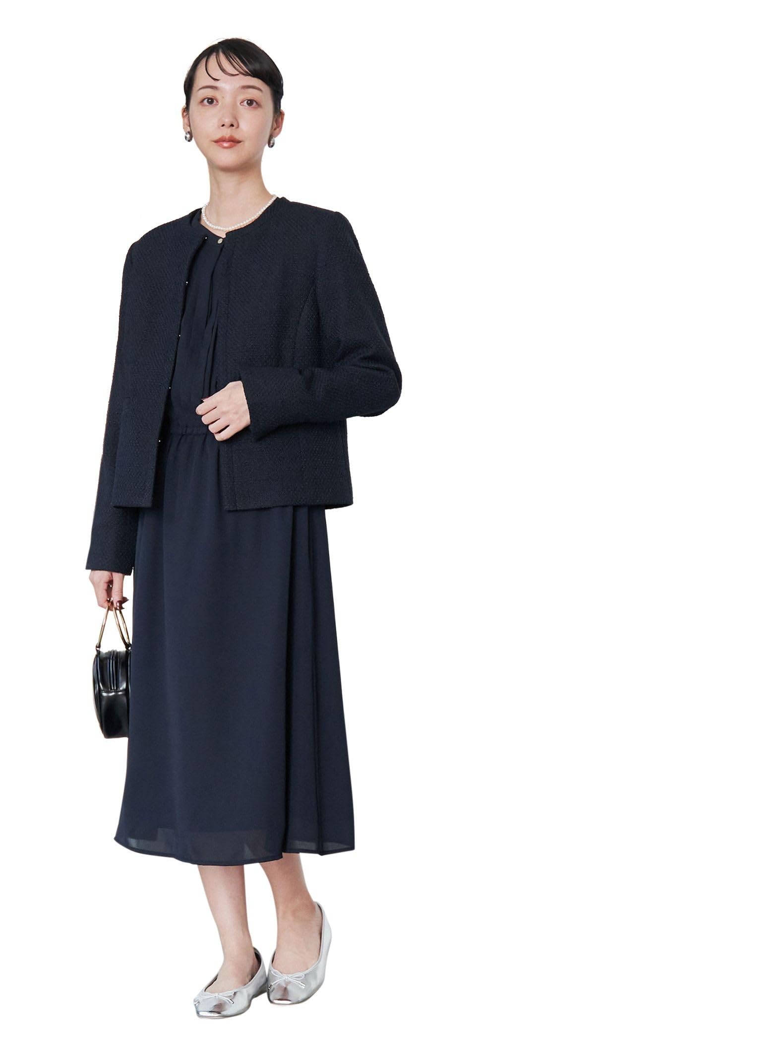 

Комплект твидового жакета и платья Cohen Ceremony 76506470027 7930 ТЕМНО-СИНИЙ S Веб-эксклюзив (2 куска) (79)