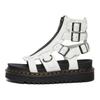 DR. Martens Olson Käfig Dicke Sohle Sportsandalen Damen Sandalen Weiß 26561100