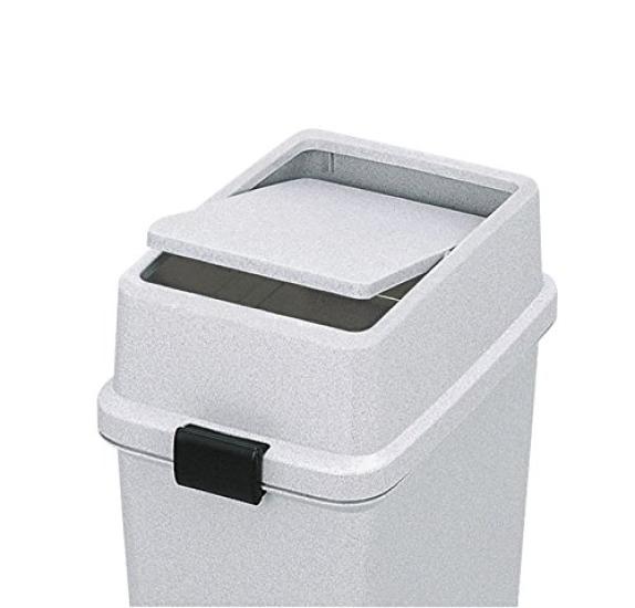 Shinki Gosei Tombo Fab Odpadkový koš 25 litrů Hlavní tělo se zarážkou na sáček Šedý Šířka 23 x Hloubka x Výška 49 cm Vyrobeno v Japonsku 35.5