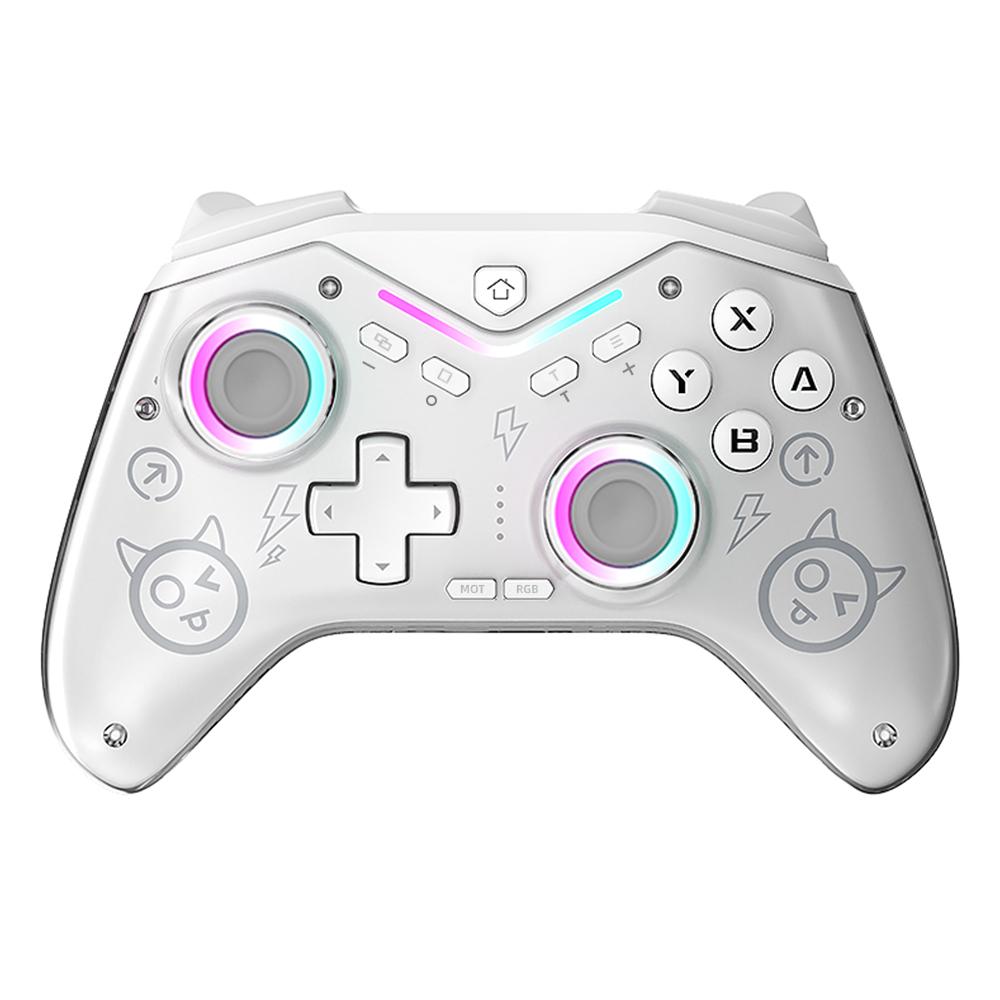 CM619 game controller, supports switch2/switch console, with RGB light effect game controller, supports IOS/PC/Android