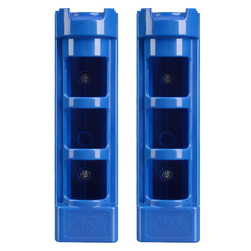 

AZNABLE Rod Holder, Rod Stand, Fishing Rod Rest, Boat, Motorcycle, Portable Fishing Rod Stand (Blue)