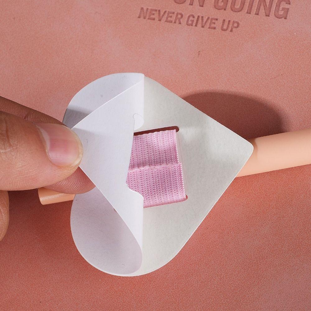 Elastic Loop Round Pen Holder Self-adhesive Kawaii Stationery Aesthetic Pen Holder  Calendar