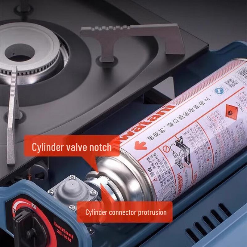 Iwatani Portable Outdoor Camping Gas Stove with Butane Cylinder