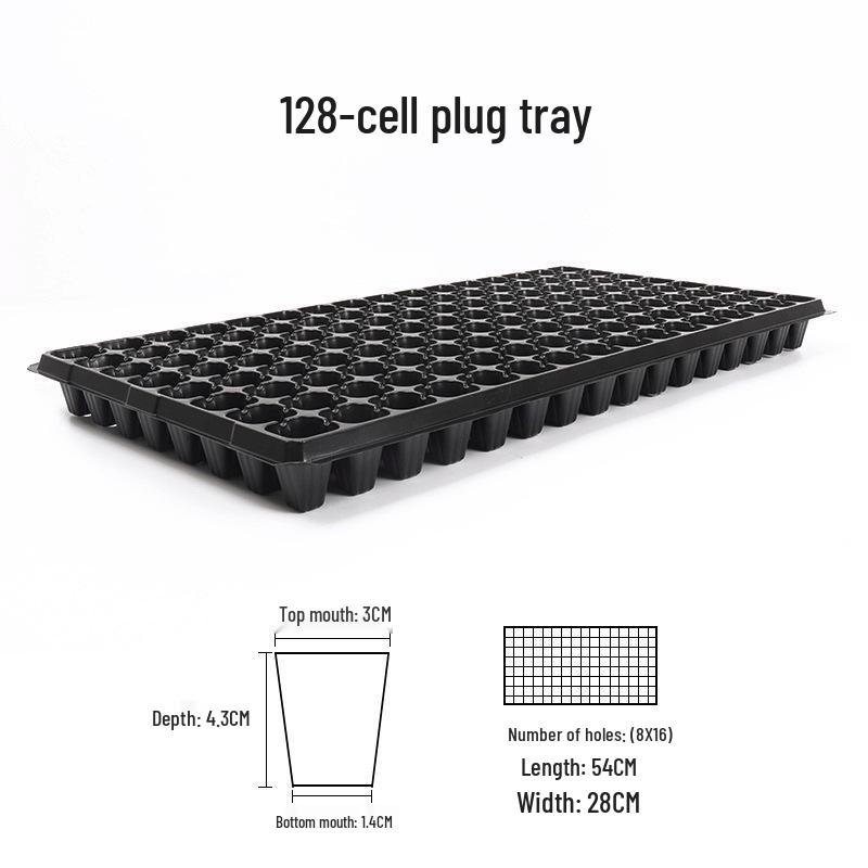 Seedling Plug Tray for Easy Transplanting: Perfect for Vegetables, Succulents, and Flower Cuttings