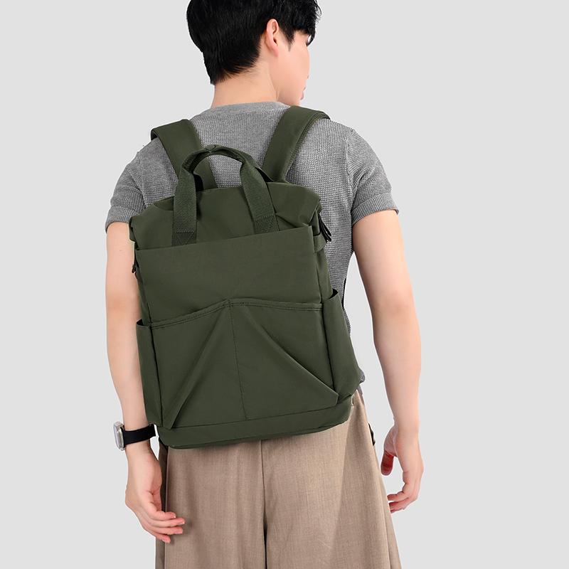 Zaino Commuter da Donna in Nylon Zaino da Viaggio per Studenti