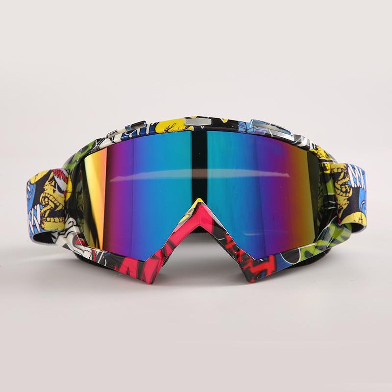 Fahrradbrille Anti-Beschlag und winddicht Sandbrille Jungen und Mädchen Outdoor-Skibrille
