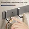 No-Punch Space Aluminum Wall Hook