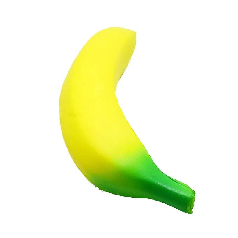 Bananowy Squishy Zabawka Powoli Powracająca Miękki Antystresowy Owocowe Ściskane Zabawki dla Dzieci Dorosłych Ulgę w Stresie Prezent