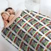 The greatest tractor in the world Throw Blanket Color Fast Cozy Throw Blanket