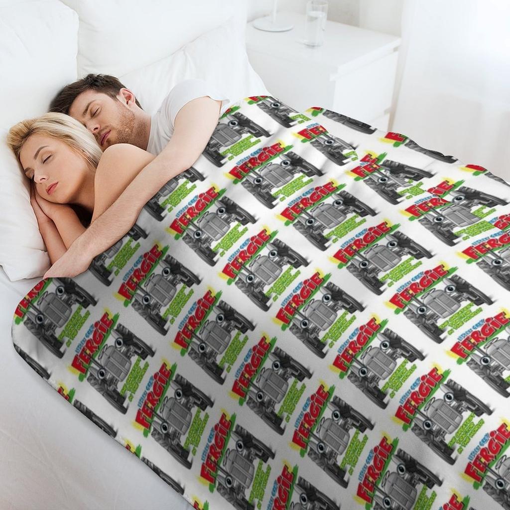 The greatest tractor in the world Throw Blanket Color Fast Cozy Throw Blanket