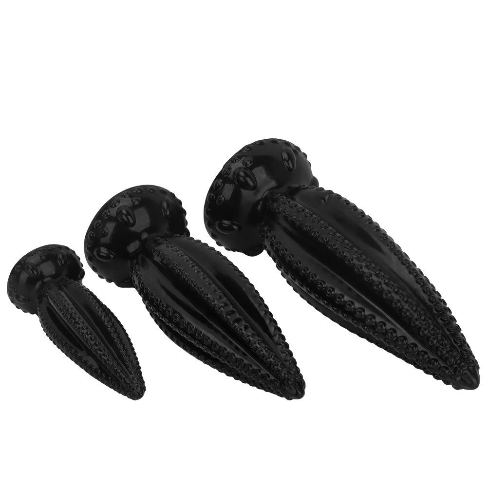 PVC Anal Plug Dildo Women's Masturbator Sex Toy Fisting BDSM Strap On Penis Big Dick