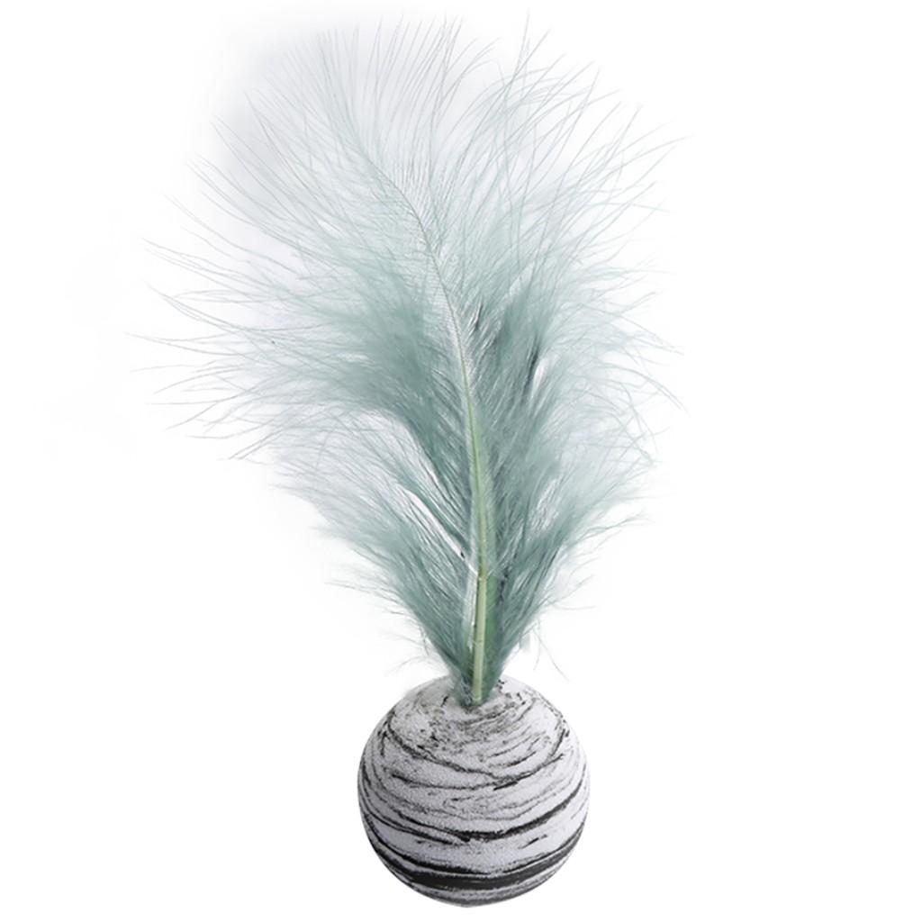 Pet Toy Ball Star Ball With Feather Interactive Play Pet Supplies