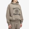 Fear of God Essentials Heavy Fleece Vintage Shrunken Hoodie Heather Grey Men Tops 192HO246214F