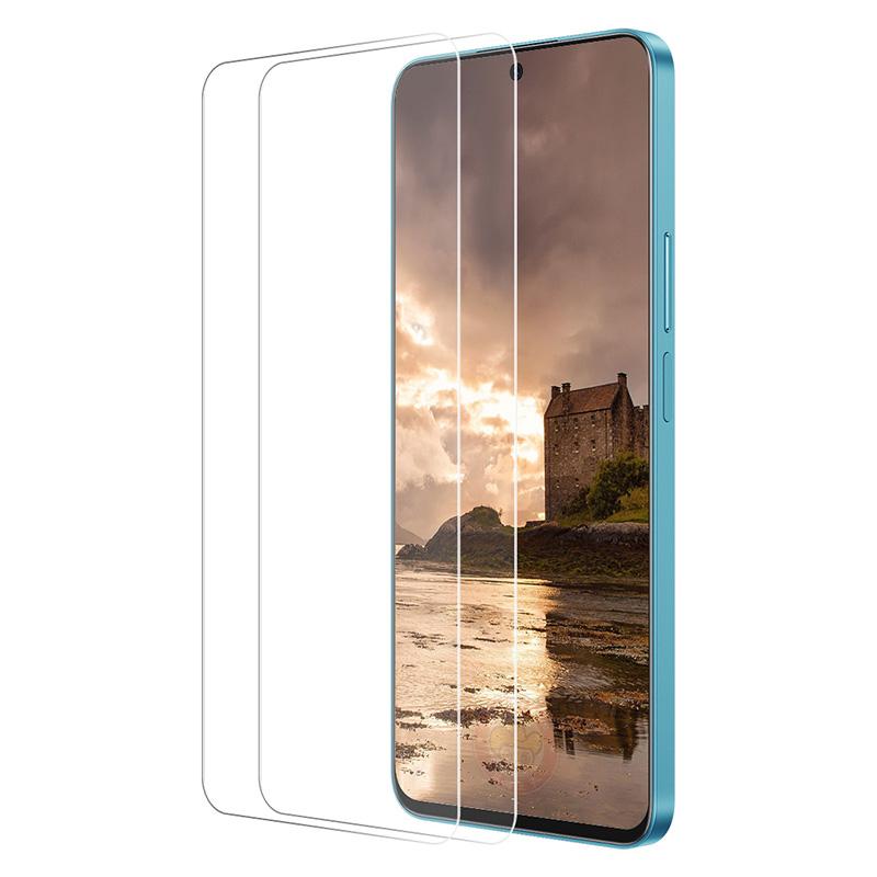 

ENKAY HAT PRINCE 2Pcs For Oppo A79 5G/A2 5G Screen Protector No Bubbles Protective Film Large Arc Edge As Shown A