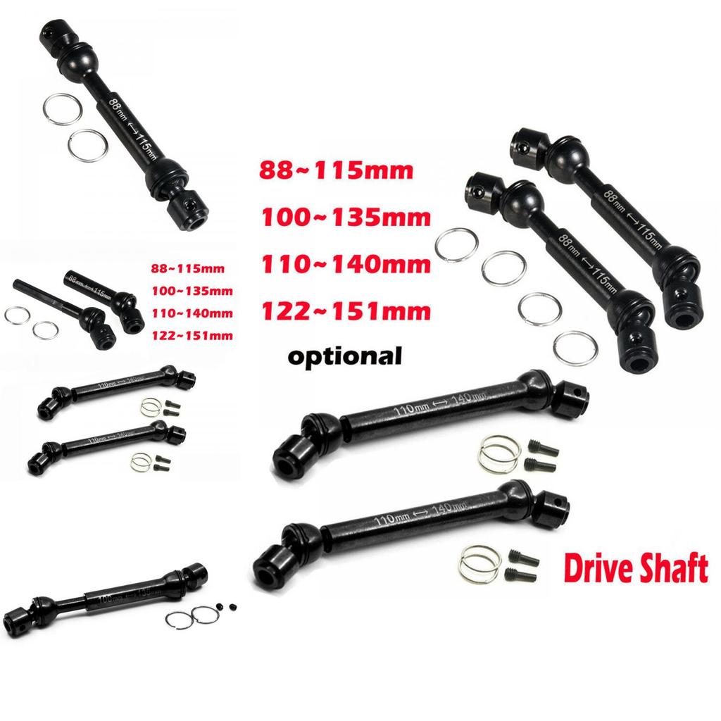 Premium Steel Center Drive Shafts For Axial Scx10 D90 1/10 Rc Crawlers