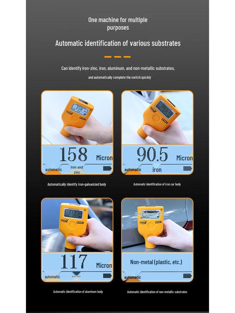 Linshang Paint & Coating Thickness Gauges: LS220, LS237, LS236, LS238