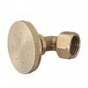 Easily Installable Brass Spray Nozzle with Seven Holes and Flexibility