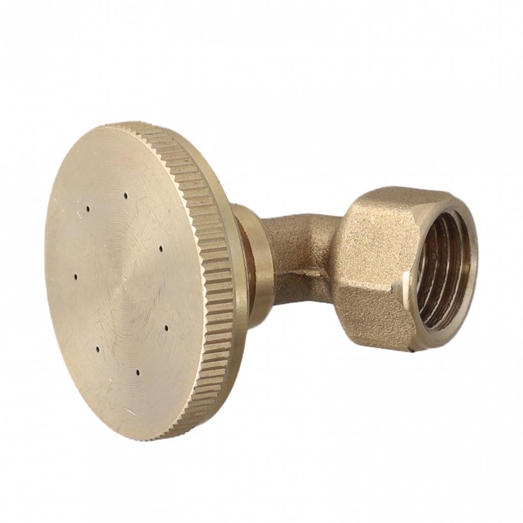 Easily Installable Brass Spray Nozzle with Seven Holes and Flexibility