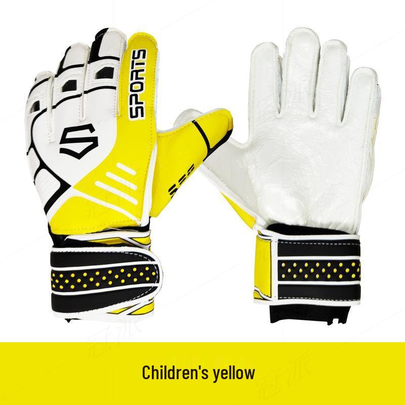 Professional Non-Slip Soccer Goalkeeper Gloves with Finger Protection for Adults and Kids