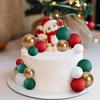 32pcs Festival Cup Cake Decoration Set Christmas Decoration Birthday Cake Decoration Supplies