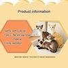 GUDVES Siamese Cat Plush Toy Short-haired Realistic Gift Children 30.5cm (B)