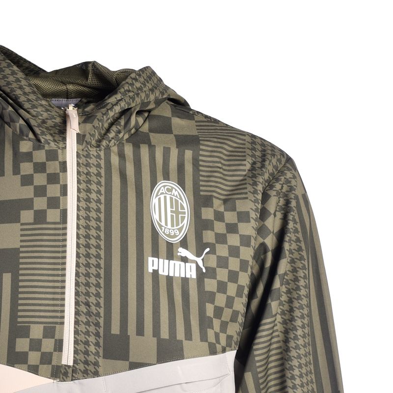 Sweat à capuche de survêtement équipe milan birch Homme PUMA