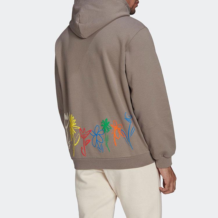 Adidas Sean Wotherspoon Superturf Hoodie Simple Brown Herren Streetwear HI3302