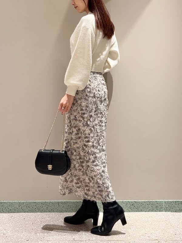 Feder Jacquard Druck Rock SWFS251029MOC0