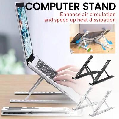 Faltbarer Notebookständer Verstellbare Laptop-Kühlbasis Laptop-Ständer für Laptop/Tablet/Telefon