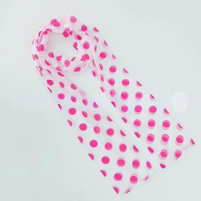 Women's Scarf and Glasses Set Stylish Polkas Dot Scarf Blue Glasses White Scarf Fashion Neckerchief for Halloween