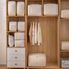 Oxford Cloth Cotton Quilt Storage Bag Visible Luggage Storage Bag Clothes Moving Bag  for Bedroom