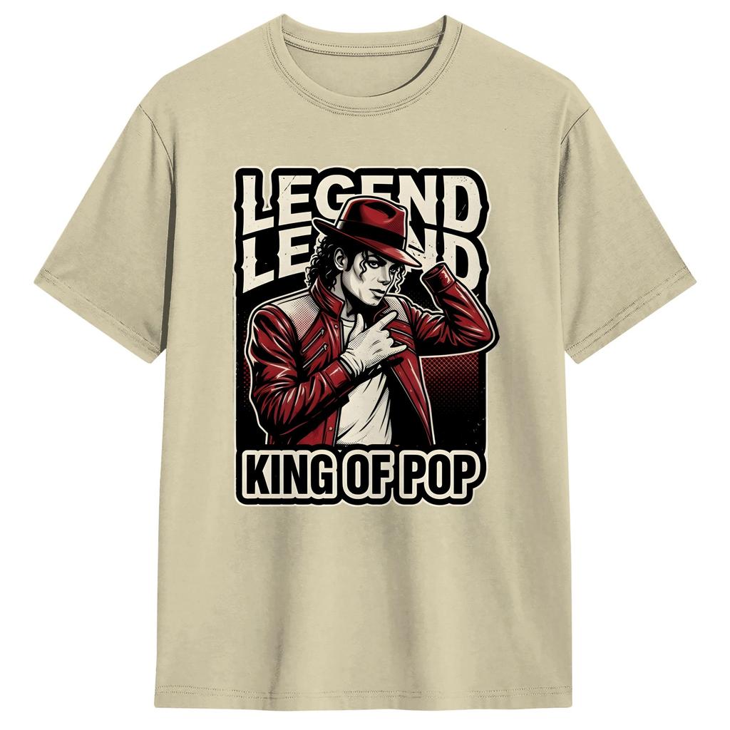 Legend King Of Pop Mmichael Jjackson T Shirt Unisexs Y2k Fun T Shirts Summer Breathable Harajuku Tee Shirt Casual Plus Size Tops