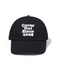 COVERNAT Text Ball Cap Black
