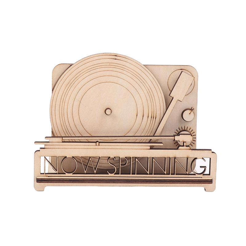 

Зараз грає Підставка для альбому Зараз грає Підставка для вінілової платівки Дисплей Дерево Підставки для зберігання вінілу Аксесуари хакі